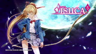 Girl school uniform full moon - a girl in a school uniform free wallpaper
