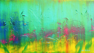 Abstract green blue red yellow - free rain wallpaper for desktop