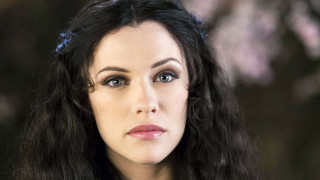 Woman long hair blue dress 8 - leesha hannigan free wallpaper for desktop