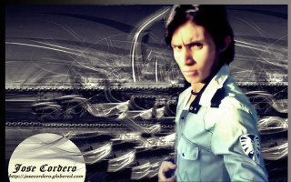 Woman blue jacket bridge building - a blue jacket free wallpaper for desktop