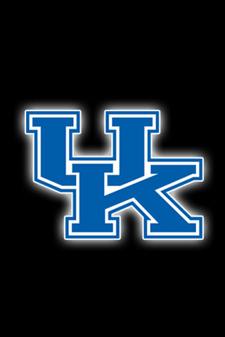 Kentucky logo blue outline letter - free other wallpaper for mobile