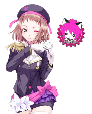 Girl uniform knife cat shoulder - a knife free wallpaper for mobile