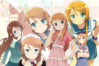 Girls group graffiti wall middle - graffiti free wallpaper