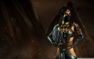 Woman costume dark room black - a black mask free wallpaper