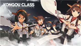 Anime girls swords banner konou - poster art free wallpaper