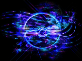 Hologram energy beam magic circle - pokemon free wallpaper
