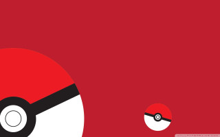 Red white wall poke pattern - pokemon free wallpaper for desktop