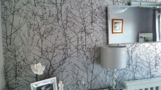 Mirror lamp room wallpaper lampshade - fine foliage lace free wallpaper for desktop