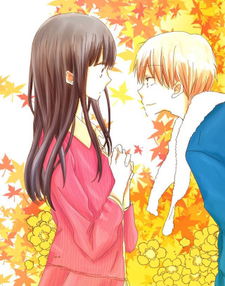 Couple people tree leaves yellow - free autumn wallpaper for mobile