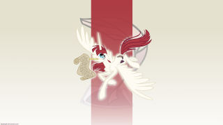 Red and white bird angel - a red tail free wallpaper