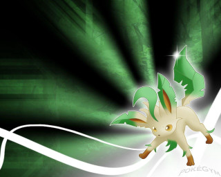 Green white wallpaper cartoon character - shiny free wallpaper