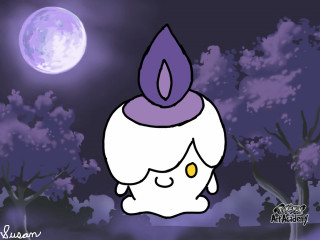 Cartoon white skull purple hat - ayo free wallpaper