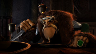 Cartoon character knife plate food - aleksander gine free wallpaper