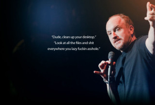 Man holding microphone quote dude - technology free wallpaper