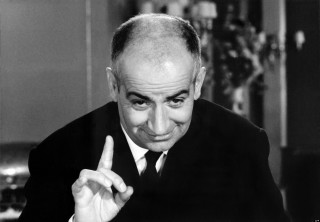 Man suit pointing finger black - his finger free wallpaper