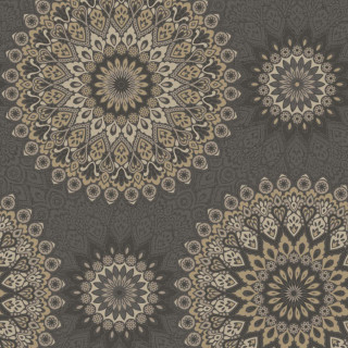 Flowers gray brown background beige - egyptian art free wallpaper for tablet