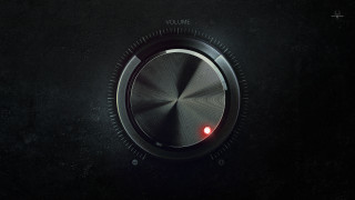 Black button red light night - blender free wallpaper for desktop