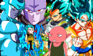 Dragon ball characters expressions group - different color free wallpaper
