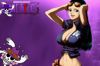 Cartoon character skull girl head - eiichiro oda free wallpaper