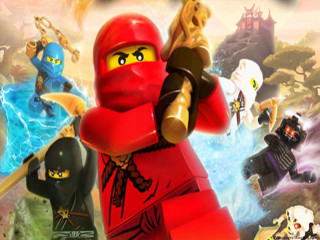 Lego movie poster ninja characters - the background and a caption free wallpaper