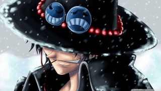 Man hat eyes snow falling - rasquache free wallpaper