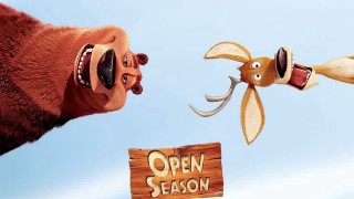 Cartoon dog flying open season - a cartoon dog free wallpaper