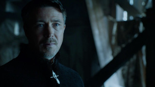 Man black coat cross neck - a cross free wallpaper