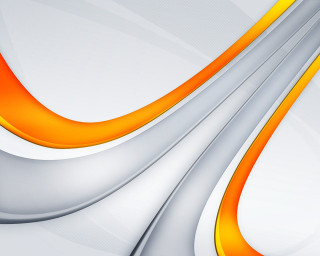 White orange abstract background curves - curve free wallpaper