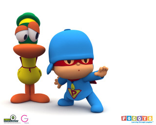 Cartoon character duck blue outfit - a blue outfit free wallpaper