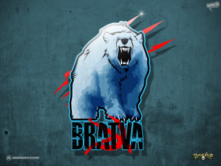 Bear big mouth big teeth - a bear free wallpaper