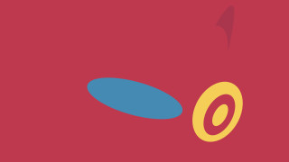 Red background blue yellow target - circle free wallpaper for desktop