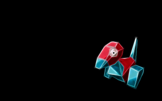 Red blue origami bird black - ernő rubik free wallpaper