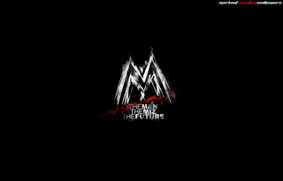 Black background red white logo 11 - arrow free wallpaper for desktop