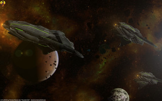 Ships space planet stars foreground - space next free wallpaper