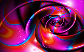 Spiral design purple pink black - image of a spiral design free wallpaper