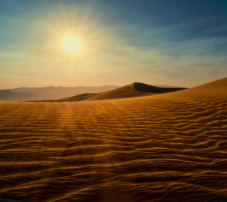 Desert sunset sand dunes mountains 2 - mountain free wallpaper for tablet