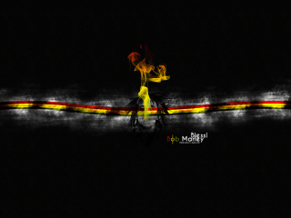 Person biking dark abstract egyptian - moss free wallpaper