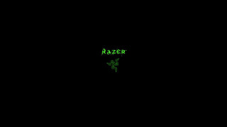 Green razer logo black background - constant free wallpaper
