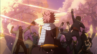 Forest group sword sunset twilight - epic scene free wallpaper