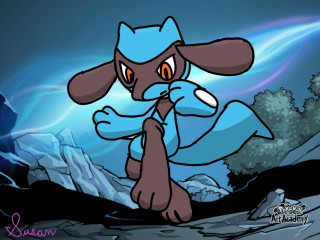 Cartoon dog blue hat blue - a cartoon of a dog free wallpaper