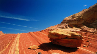 Desert rock formation sky background 2 - andries stock free wallpaper for desktop