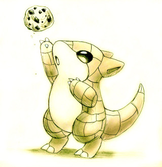 Pokemon cookie background ball air - a charcoal drawing free wallpaper