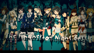 Anime girls blue background final - final free wallpaper