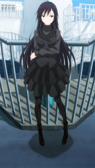 Black dress gothic kyoto animation - a metal free wallpaper