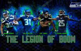 Football players legend of boom - them in front free wallpaper