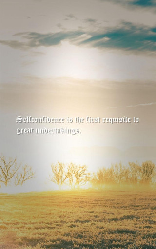 Field trees sky quote nature - great free wallpaper for mobile