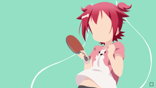 Girl pink hair mirror hair - cel free wallpaper for desktop