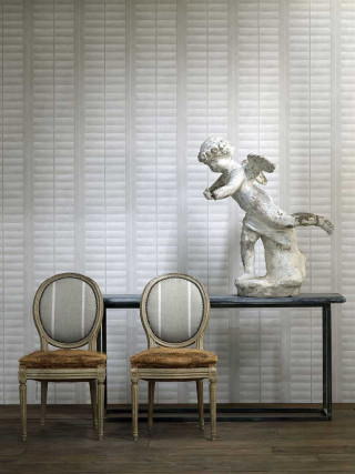 Two chairs table statue vase - a statue free wallpaper for mobile