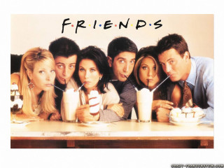 Friends drinking milk milkshakes table - free seasons wallpaper