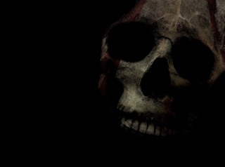 Skull cross dark face image - skull free wallpaper
